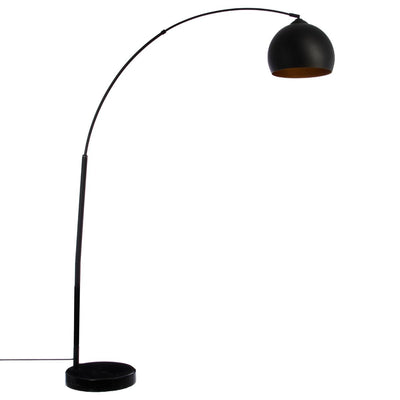 Lampadaire Noir en métal H175