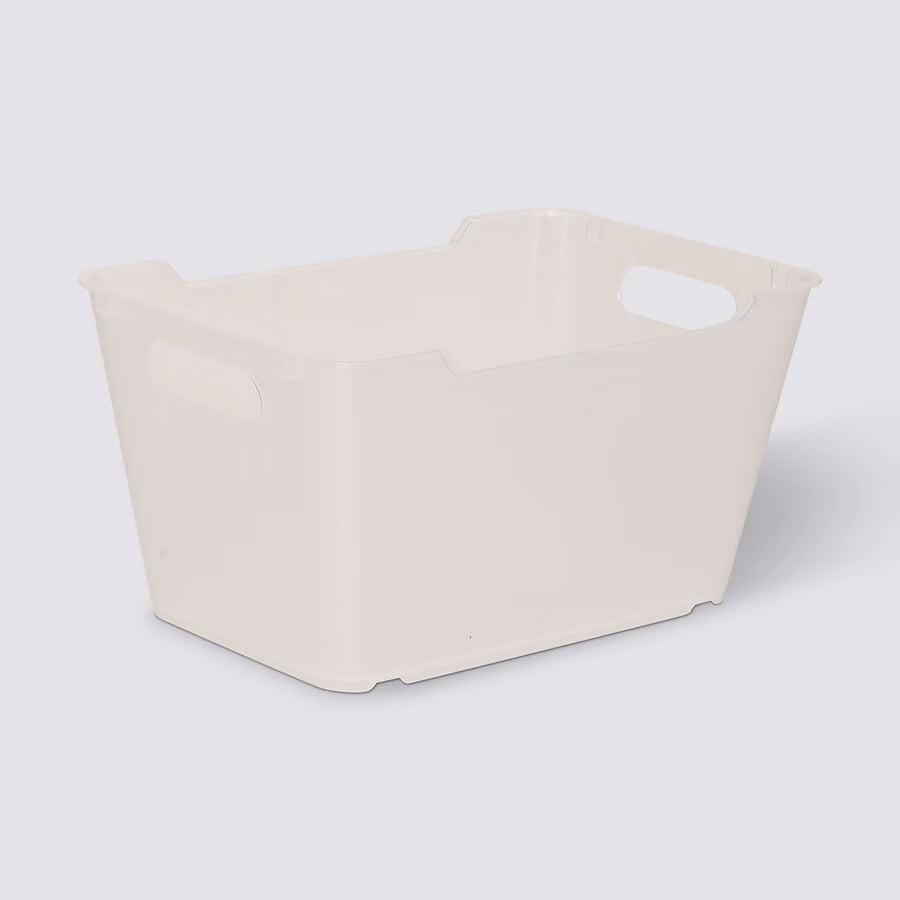 Panier en plastique transparent 15x20
