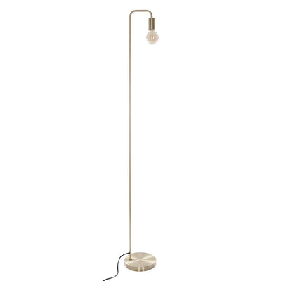 Lampadaire doré en métal H150