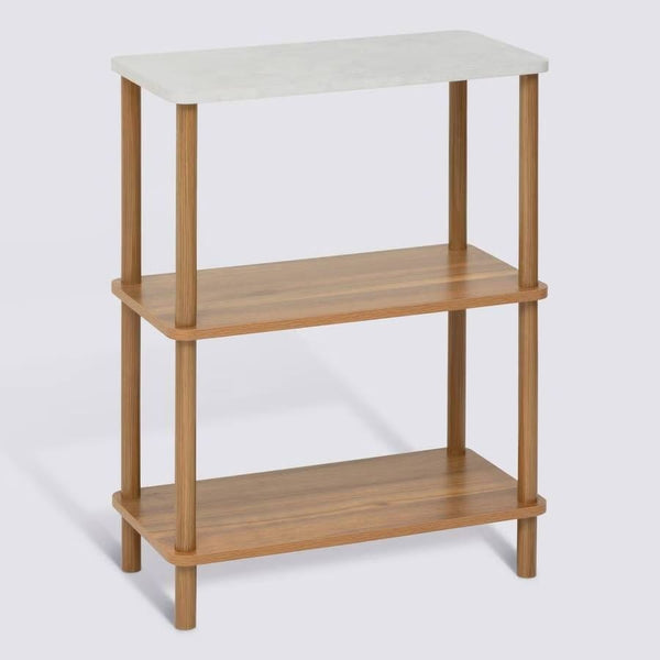 Etagère 3 niveaux en bois H77