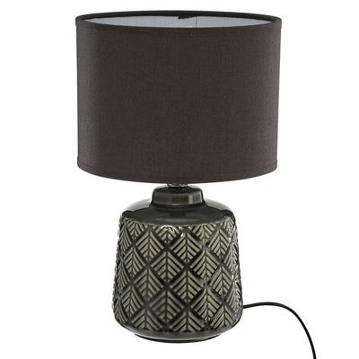 Lampe Gris foncé céramique H35