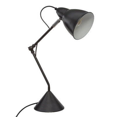 Lampe Noire en métal H62