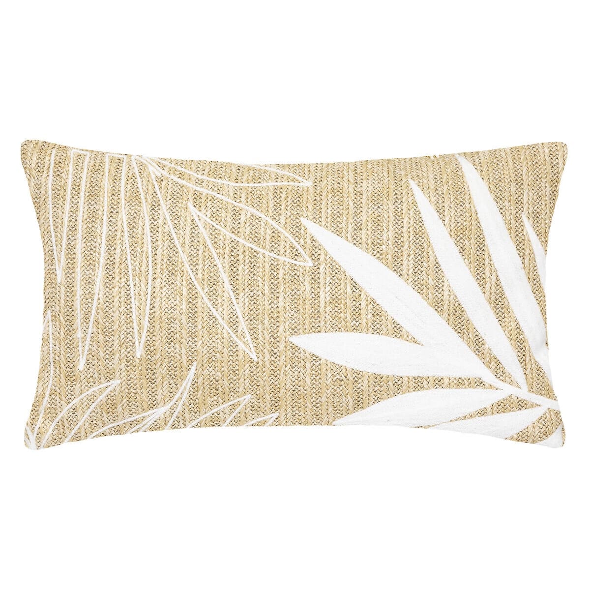 Coussin beige ethnique 30x50