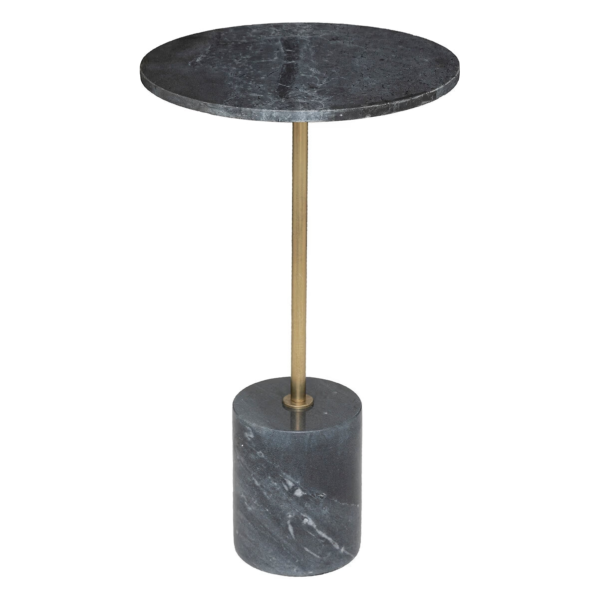 Table à café en marbre gris véritable