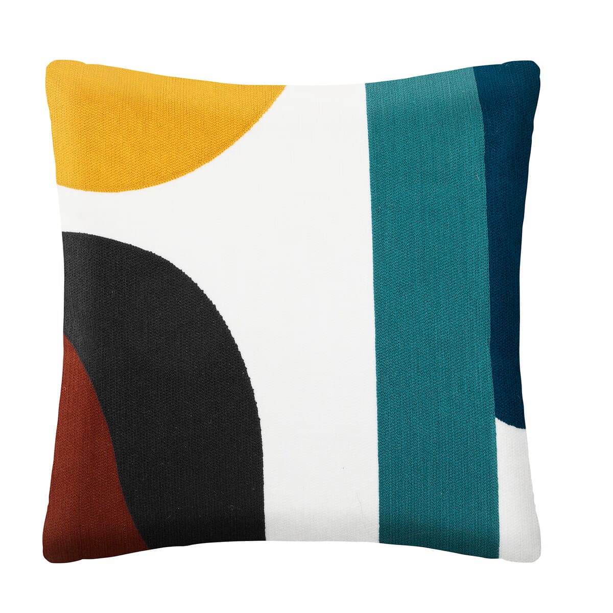 Coussin en tissus art déco 45x45