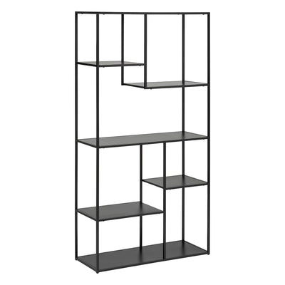 Etagère en métal noir H180