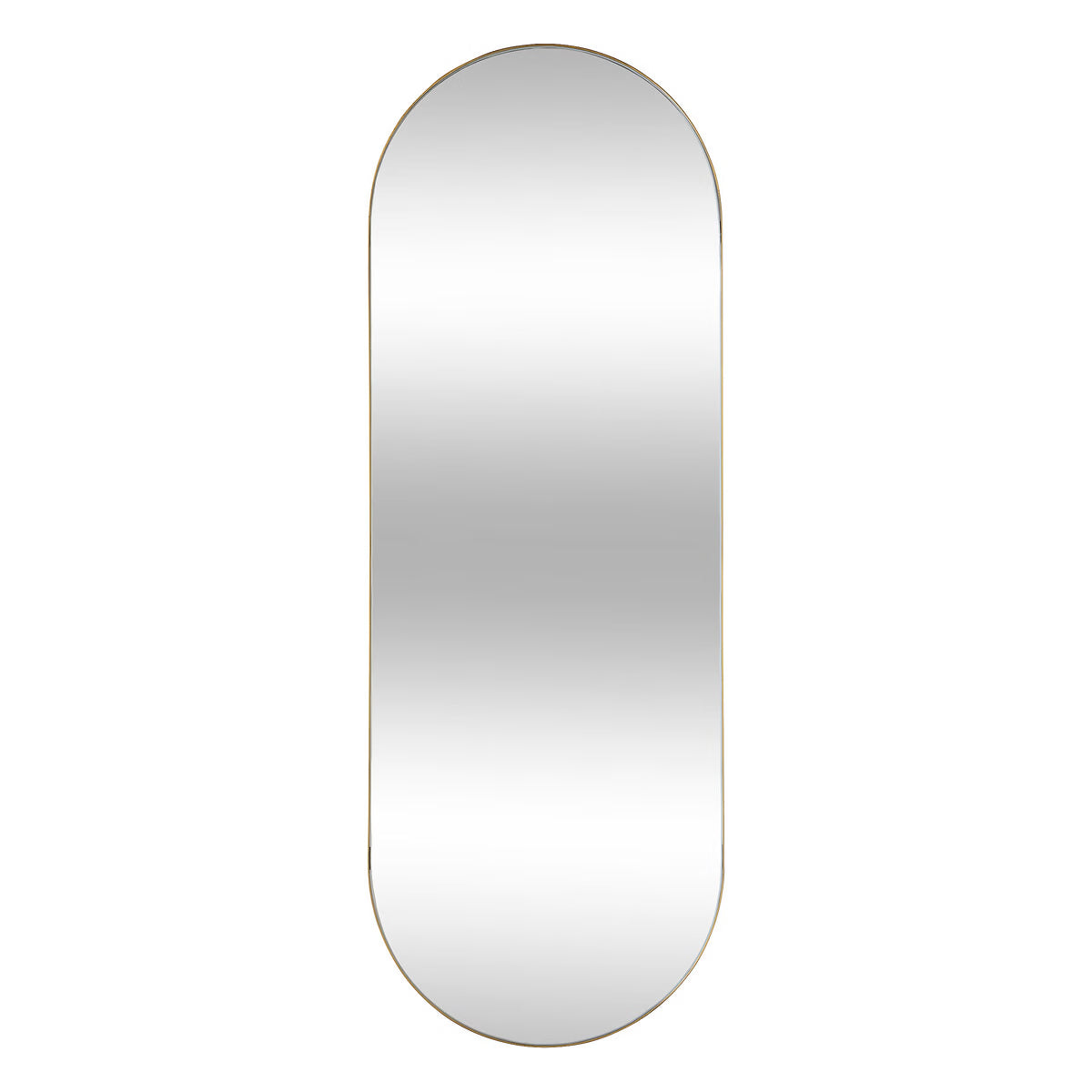 Miroir en métal doré H112