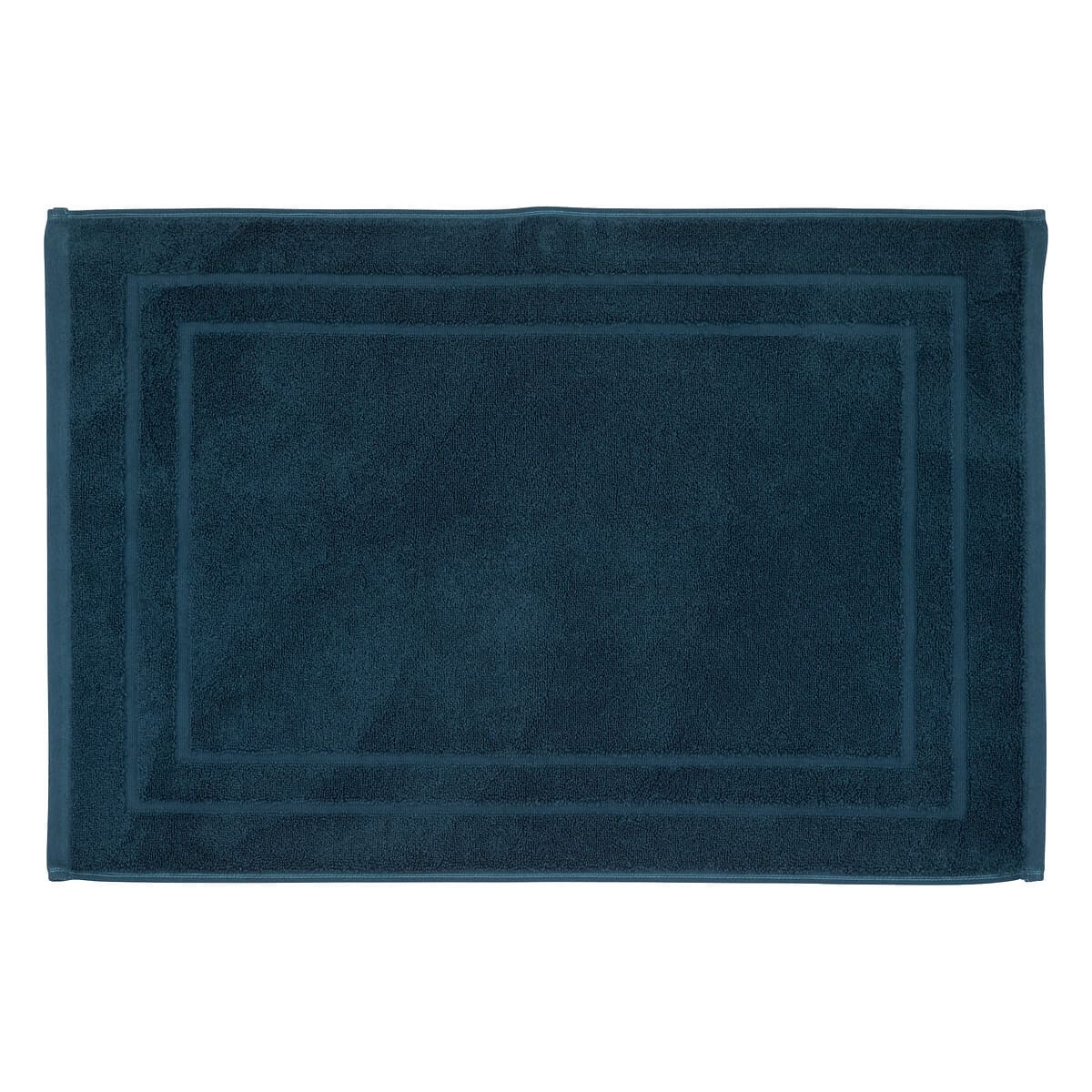 Tapis de salle de bain bleu nuit