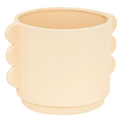 Vase en céramique beige H21