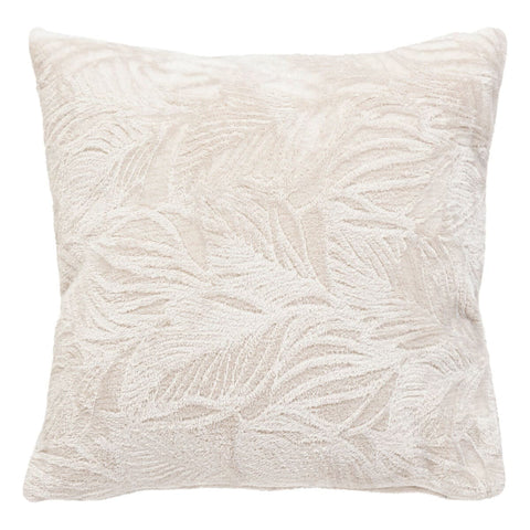 Coussin flanelle blanc 40x40