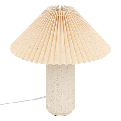 Lampe à poser en céramique blanc H38