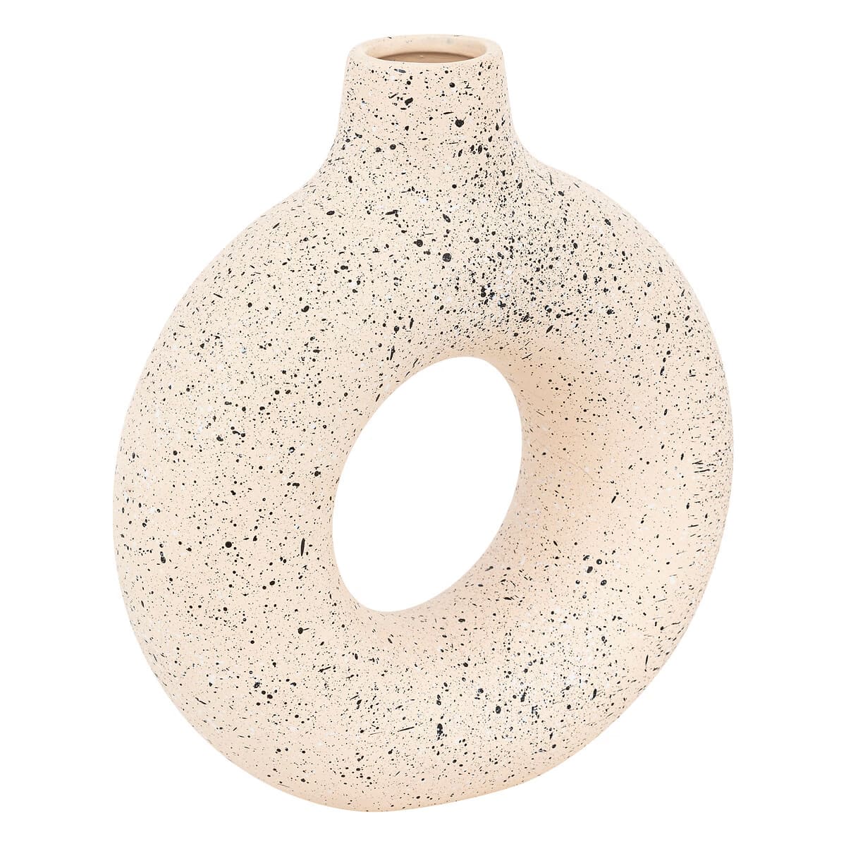 Vase en céramique blanche H30
