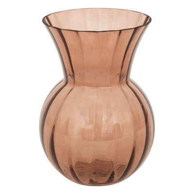 Vase destructuré ambre H22