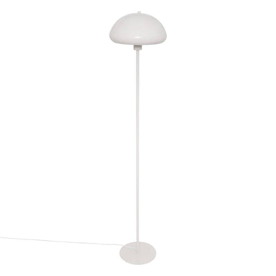 Lampadaire déco en métal blanc H140