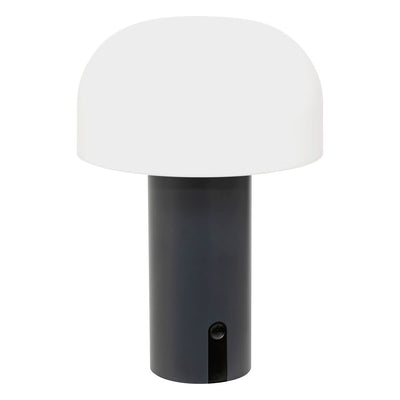 Lampe à poser champignon gris H22 usb