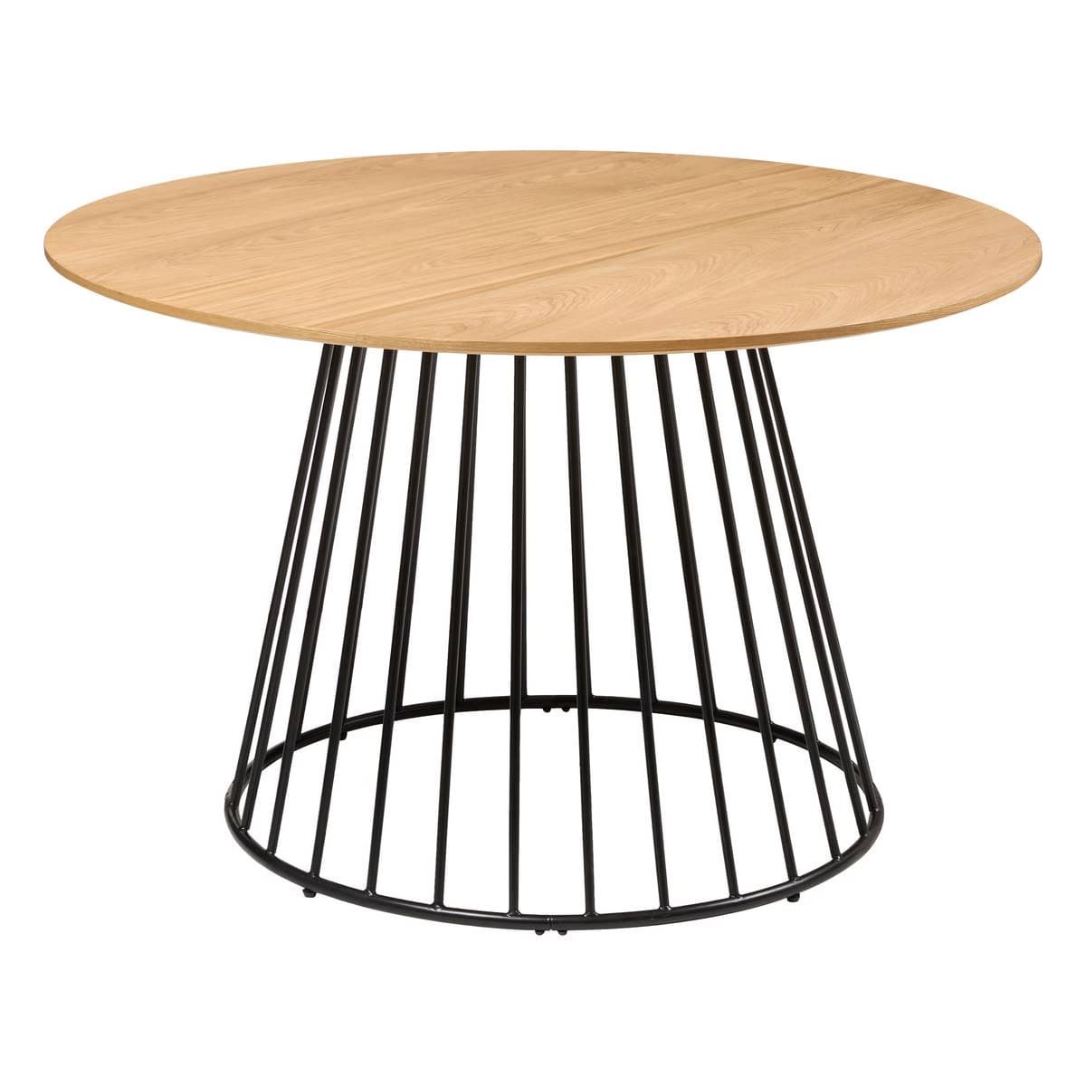 Table à manger ronde en bois D120