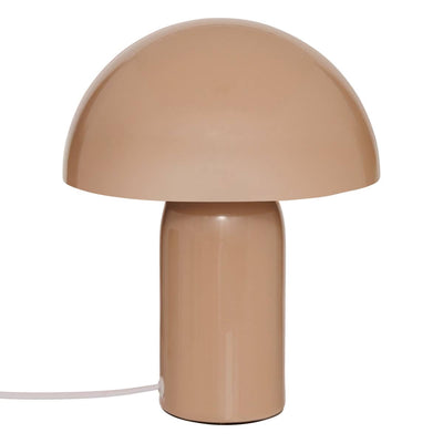 Lampe à poser champignon beige H25