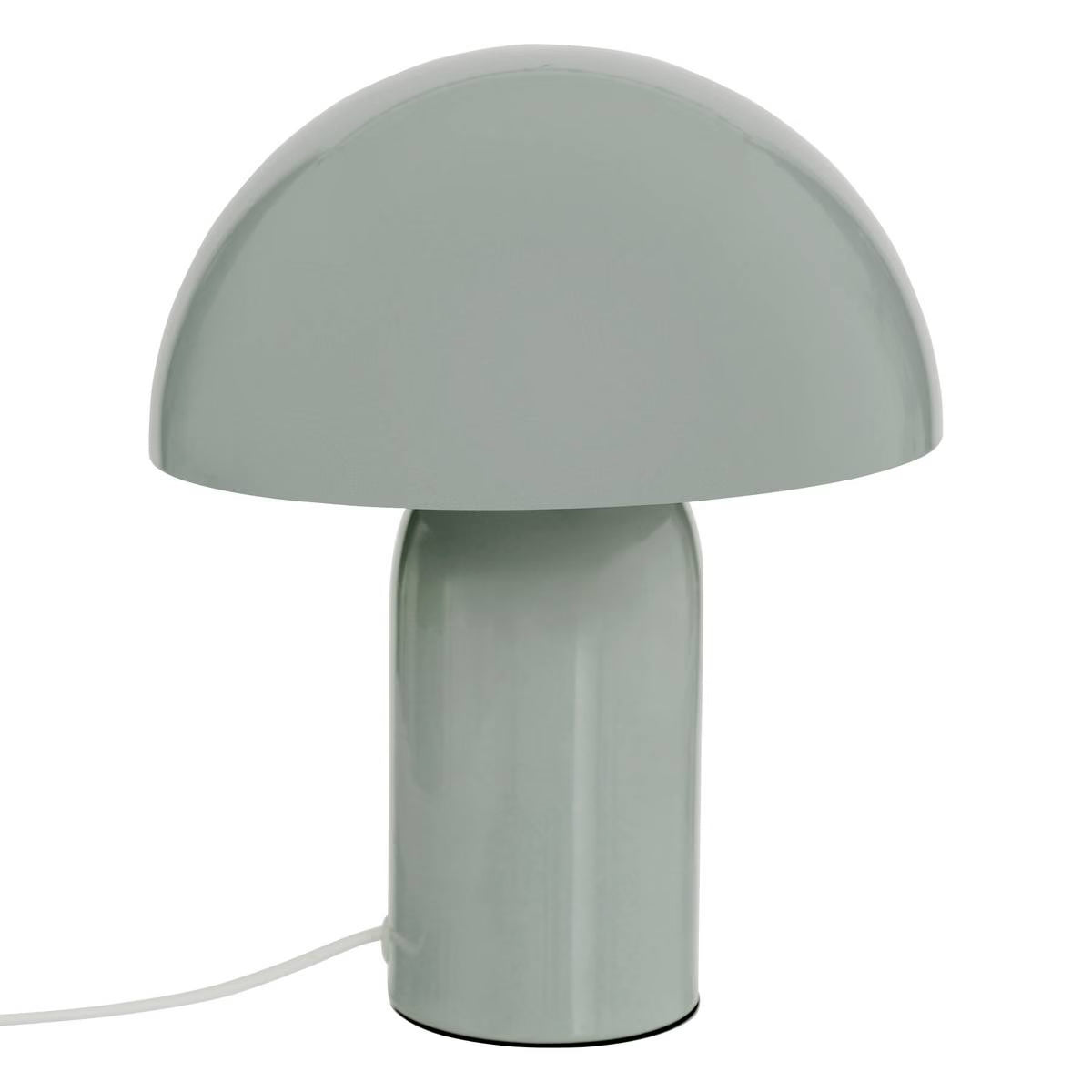 Lámpara de sobremesa seta celadón H25
