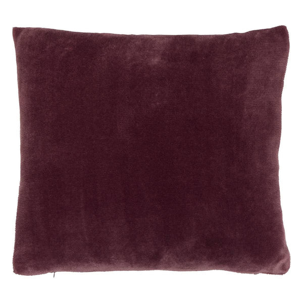 Cojín de terciopelo malva 38x38