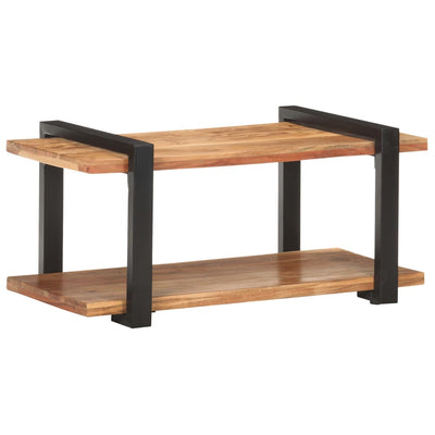 Meuble TV en acacia 90x40