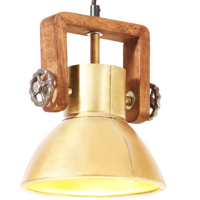 Suspension en métal laiton et bois D20 (MARKETPLACE)