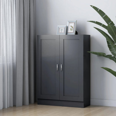 Commode en bois gris 83x115