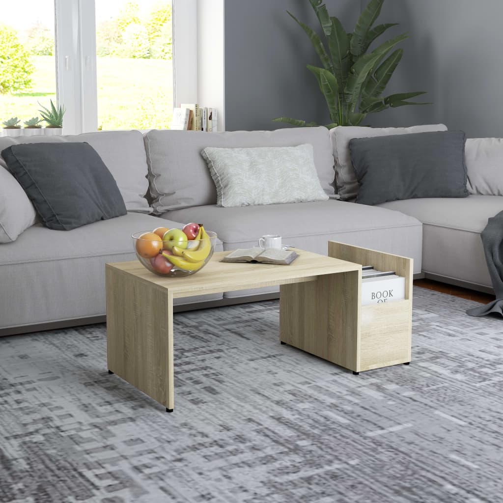Table basse en bois 90x45 (MARKETPLACE)