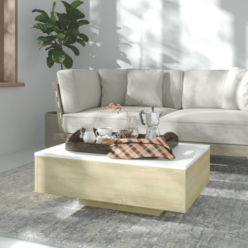 Table basse en bois 85x55 (MARKETPLACE)