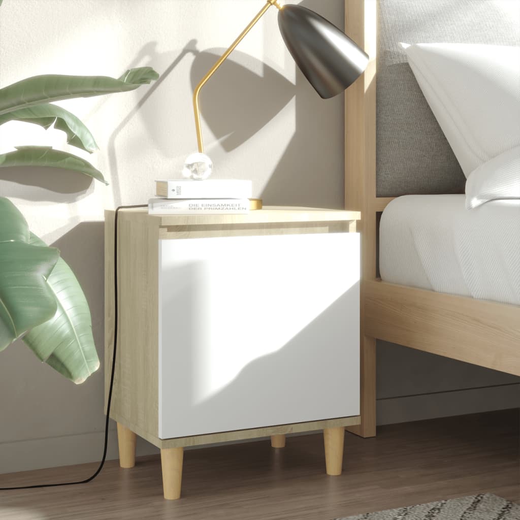 Table de chevet en bois (MARKETPLACE)