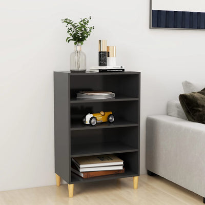 Commode en bois gris 60x90
