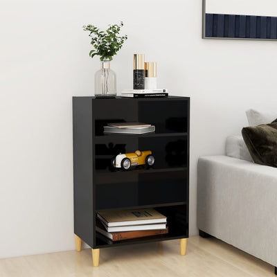 Commode en bois noir laqué 60x90 (MARKETPLACE)