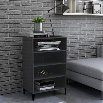 Commode en bois noir laqué 60x90