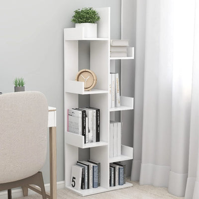 Etagère en bois blanc 48x140