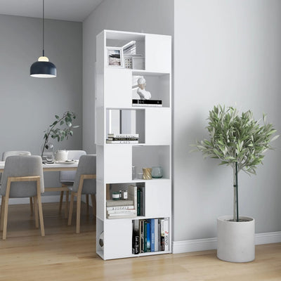 Etagère en bois blanc 60x185 (MARKETPLACE)