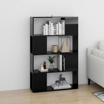 Etagère en bois noir laqué 80x125 (MARKETPLACE)