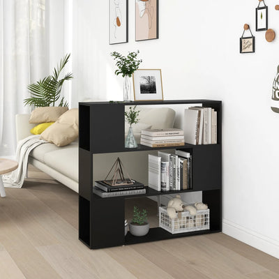 Etagère en bois noir 100x94 (MARKETPLACE)