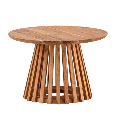 Table basse ronde 60x40 cm en bois