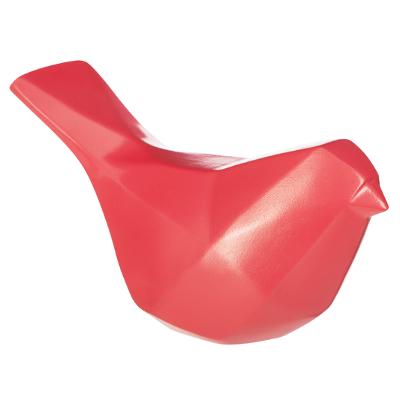 Oiseau rouge déco à poser L15