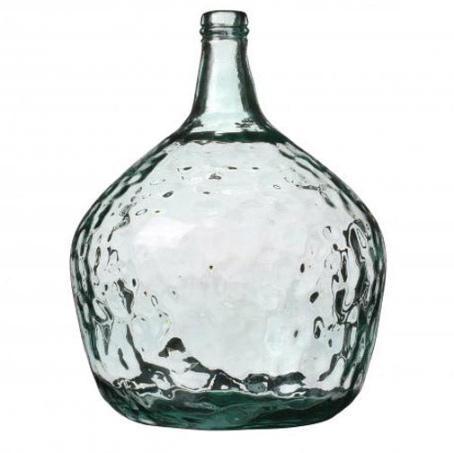 Vase en verre destructuré H15
