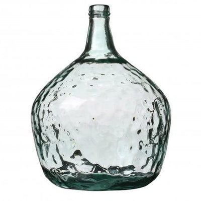 Vase en verre destructuré H15
