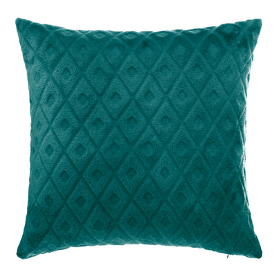 Coussin 3D bleu canard 40x40