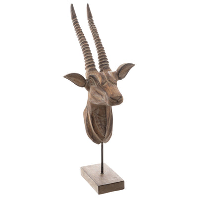 Tête de bouc en manguier H56