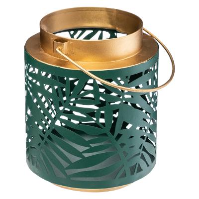 Pot en métal vert H20