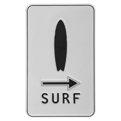 Déco mural en métal 20x12 Surf