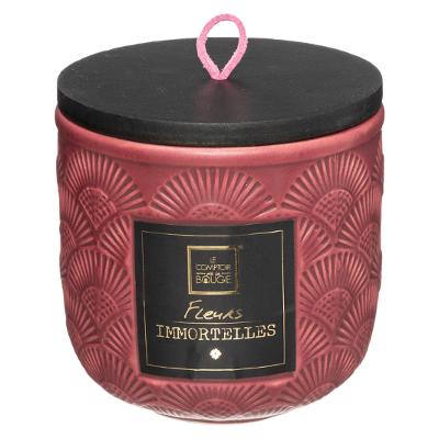 Bougie parfumée en céramique terracotta