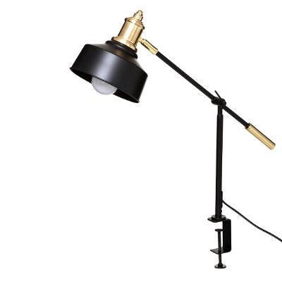 Lampe noir métal doré H50 à accrocher
