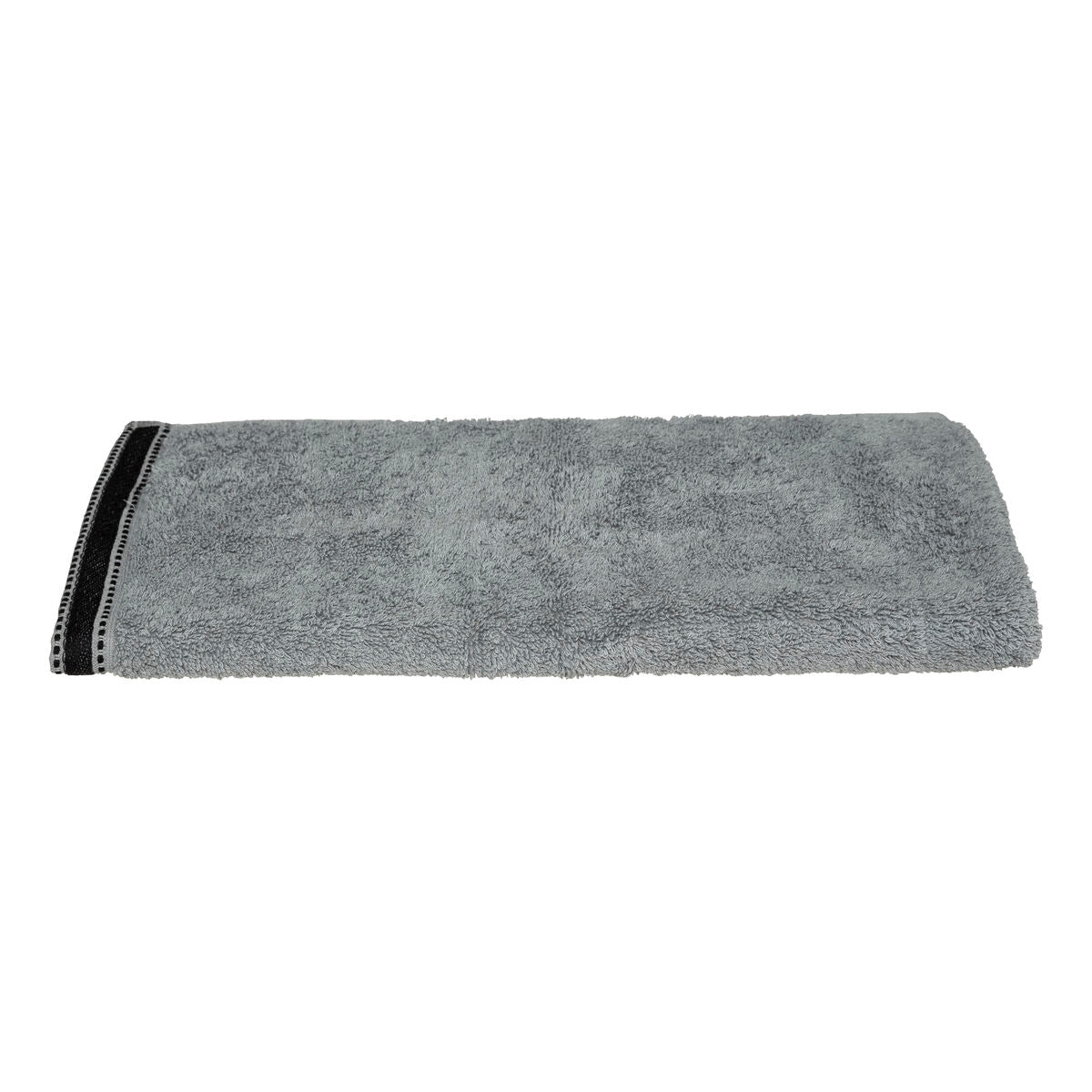 Serviette épaisse 50×90 grise foncée
