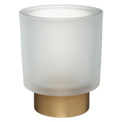 Vase en verre H14 fumé blanc