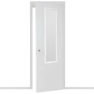 Miroir blanc à accrocher au mur ou sur porte 35x125