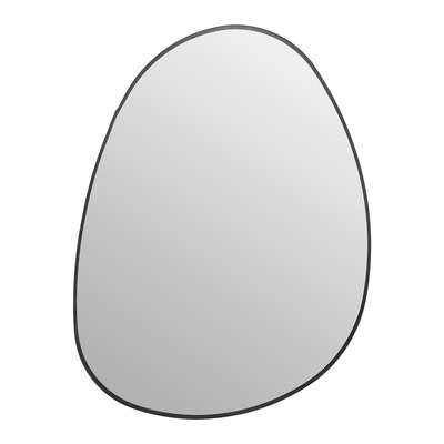 Miroir en métal art déco 55x75